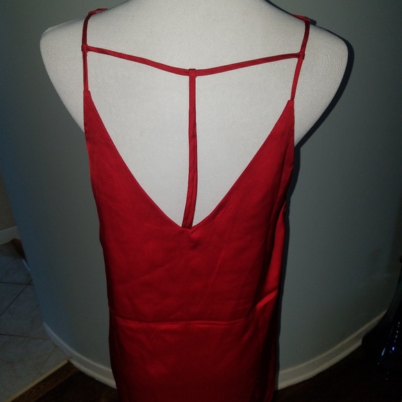 Nwt Dex romantic camisole type top Red simple sexy - Picture 3 of 3